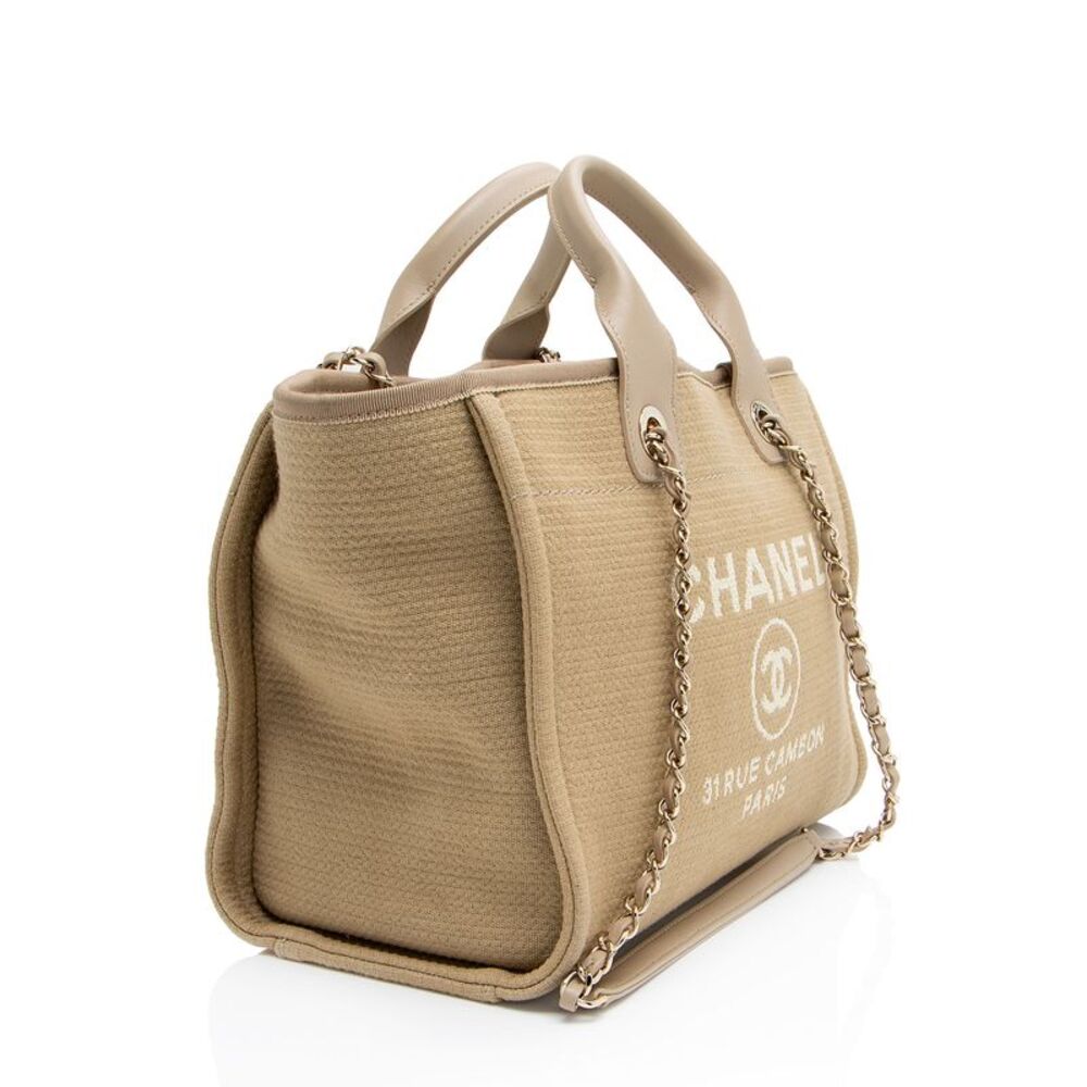 Chanel Mixed Fibers Deauville Small Tote - Picture 2 of 15